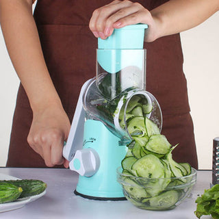 Manual Rotary Mandoline Slicer