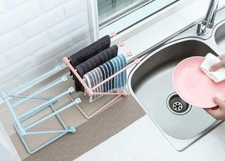 Faltbares Spültuchregal Küchenzubehör Gadget-Organizer