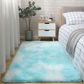 Seidenteppich Schlafzimmer Nachttisch Wohnzimmer Unifarben