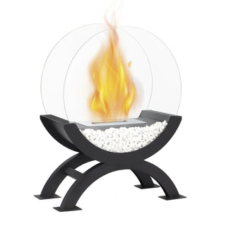 Indoor Kleiner Tisch-Ethanol-Kaminlampe Heizung für Zuhause