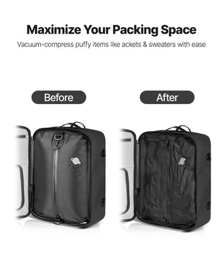 Nuvora Vacuum Compression Travel Backpack