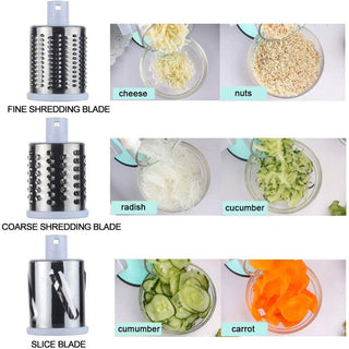 Manual Rotary Mandoline Slicer