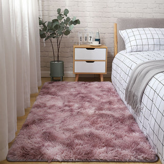 Seidenteppich Schlafzimmer Nachttisch Wohnzimmer Unifarben