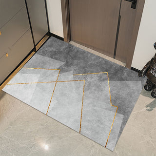 Einfache Moderne Fußmatte Klassisch Minimalistischer Öl-Absorbierender Teppich